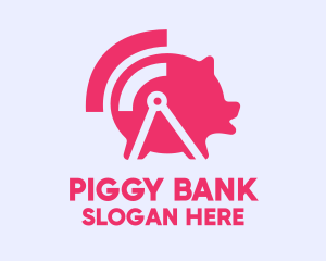 Pink Wifi Pig logo