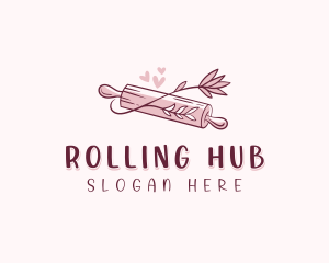 Baker Rolling Pin  logo design