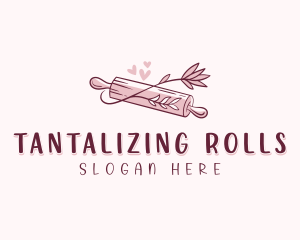 Baker Rolling Pin  logo design