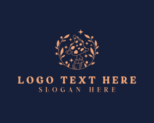 Mushroom Wreath Plant logo