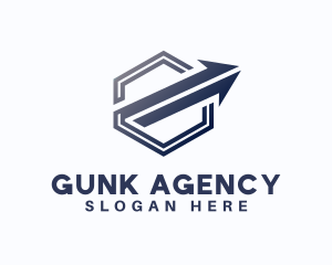 Business Arrow Agency logo design