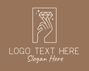 Fashion - Fashion Diamond Hand logo design