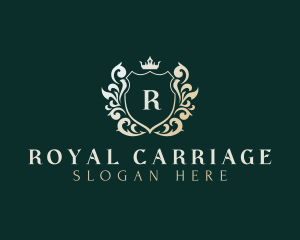 Royal Decorative Shield logo design