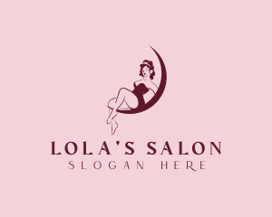 Woman Fashion Salon logo design