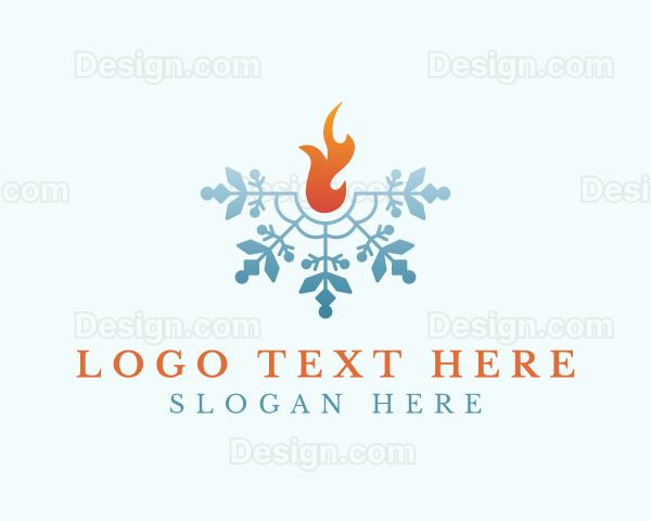 Ice Fire Snow Logo