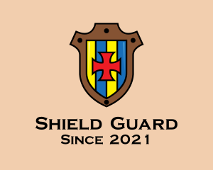 Medieval Shield Armor  logo design