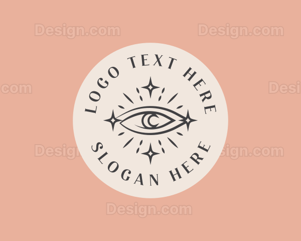 Mystical Bohemian Eye Logo