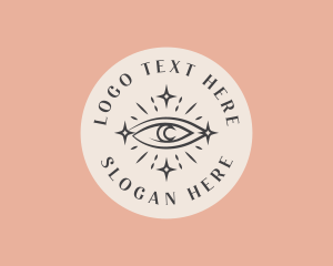 Mystical Bohemian Eye logo