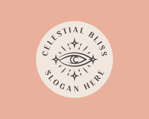 Mystical Bohemian Eye logo design