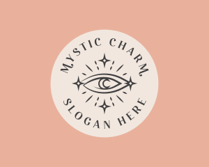 Mystical Bohemian Eye logo design