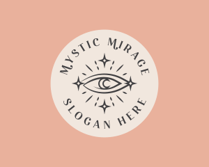 Mystical Bohemian Eye logo design