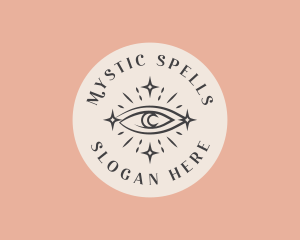 Mystical Bohemian Eye logo design