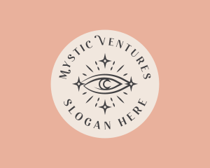 Mystical Bohemian Eye logo design