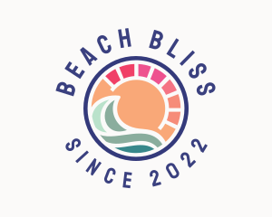 Seaside Beach Resort  logo design