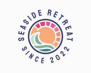 Seaside Beach Resort  logo design