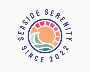 Seaside Beach Resort  logo design