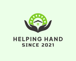 Housing Foundation Hands logo design