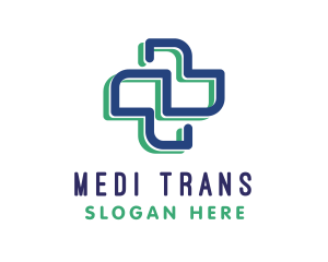 Medical Cross Healthcare  logo design