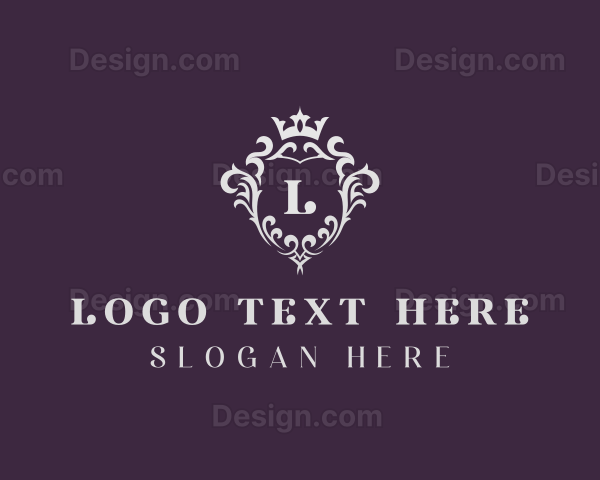 Elegant Regal Shield Logo