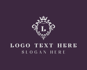 Elegant Regal Shield logo