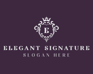 Elegant Regal Shield logo design