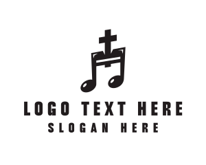 Christian Music Note logo