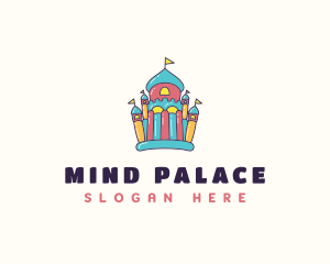 Bounce House Palace logo design