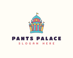 Bounce House Palace logo design