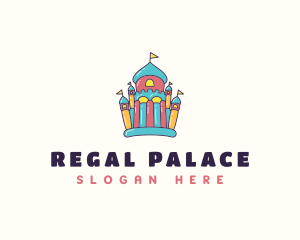 Bounce House Palace logo design