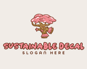 Sustainable Tree Park logo design