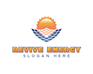 Solar Energy Power logo design