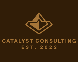 Golden Pyramid Architect logo