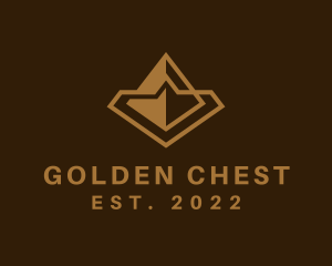 Golden Pyramid Architect logo design