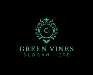 Floral Vines Frame logo