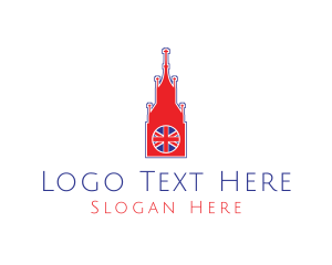 Big Ben Tower London logo