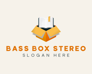 Book Box Package logo design