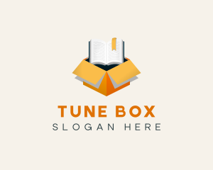 Book Box Package logo design