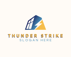 House Electric Thunder logo design