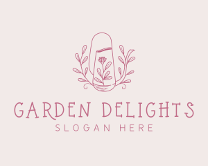 Watering Can Planting logo design