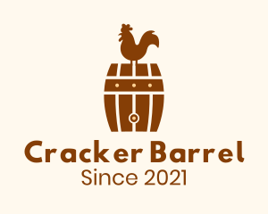 Barrel Rooster Farm logo design