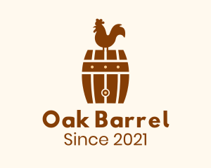 Barrel Rooster Farm logo design