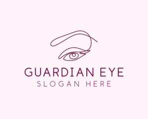 Dreamy Eyelash Brows  logo design