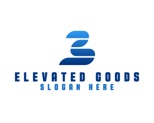 Number 3 Business Brand logo design