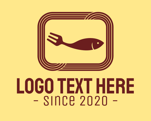 Fresh Fish logo example 4