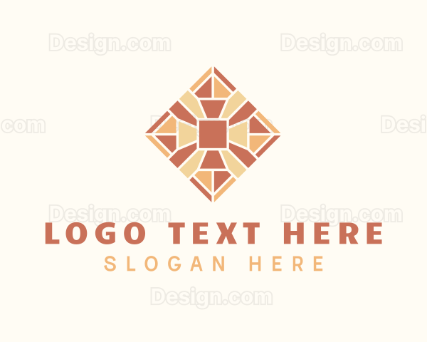 Pattern Tile Paving Logo