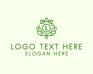 Leaf Photography Camera Logo