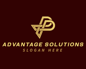 Premium Logistic Letter P Logo