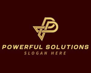 Premium Logistic Letter P logo design