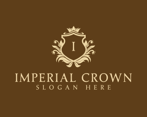 Ornamental Royal Crown logo design