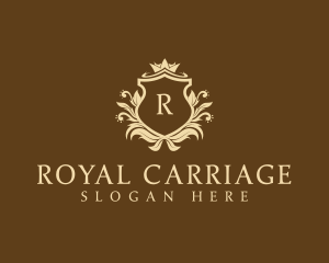 Ornamental Royal Crown logo design